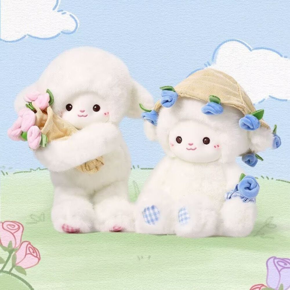 JANFAT เนื้อแกะกอดแม่เหล็ก,ตุ๊กตาแกะอะนิเมะนุ่ม, ตุ๊กตาแกะขนาดเล็กน่ารักของเล่นเด็ก - รูปที่ 3