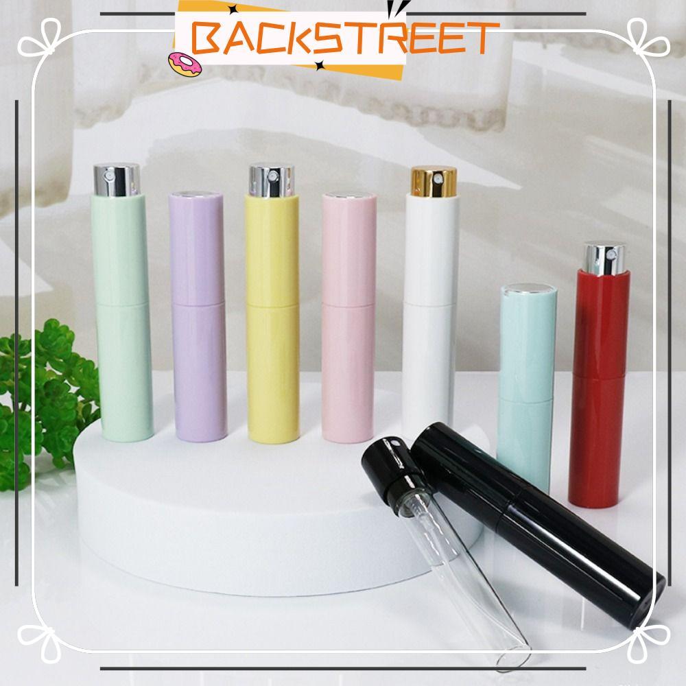 BACKSTREET Mini Perfume Bottle, Essential Oil Alcohol 10ml สเปรย์หมุนขวด, รีฟิลสเปรย์ Atomizer Bottl