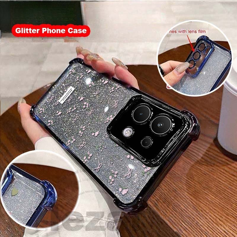 เคสOPPO A6 Pro 5G A6Pro A6X A6i เคสOPPOA6Pro A 6 Pro 2025เคส กรณี Soft Shining กันกระแทก Glitter ปกห