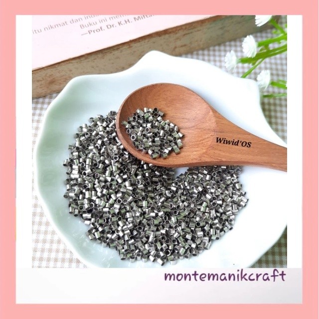 BEAD (100 ชิ้น) BAMBOO STOPPER 2 MM MONTEMANIM CRAFT