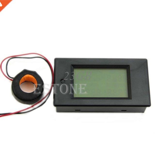 AC 100A LCD Dgtal Volt Watt Power Meter โวลต์มิเตอร์แอมมิเตอร์