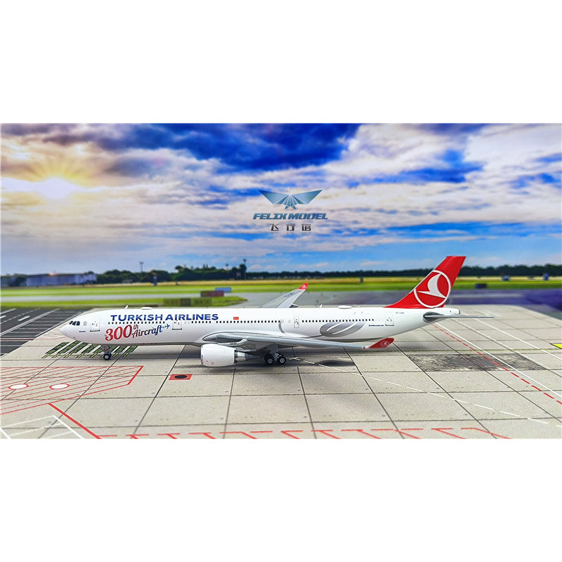 เข็ม JC Wings EW4333012 สายการบินตุรกี A330-300 TC-LNC 1: 400 300