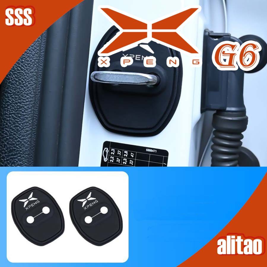 [READY]XPENG G6 Car Door Lock Cover Body Kit XPENG G6 EV Car Decoration Accessories OGYP
