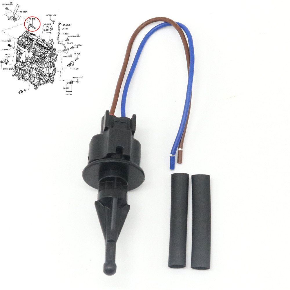 เซ็นเซอร์อุณหภูมิอากาศไอดีสําหรับ Mazda 3 BK BL 5 CR 6 GG GH CX-7 ER MX-5 NB 323 BA BJ 626 GF Roadst