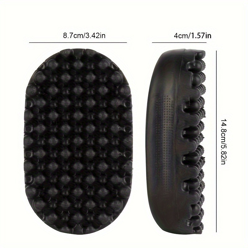Bow Wow x Twist King Premium Hair Brush - 1 ชิ้น Finishing Comb สําหรับผมหยิก - Ergonomic, Twistable, แปรงขนแปรงพลาสติกล้างทําความสะอาดได้ - ทนทานและสุขอนามัยสําหรับ Enhanced Curls