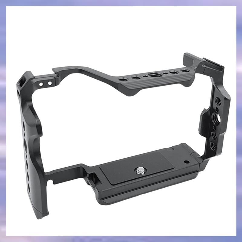 กล้องเต็มรูปแบบ Rig กรอบป้องกัน A7C2 A7CR A7CM2 A7CII DSLR ขาตั้งกล้อง Cold Shoe Mount ติดตั้งง่าย