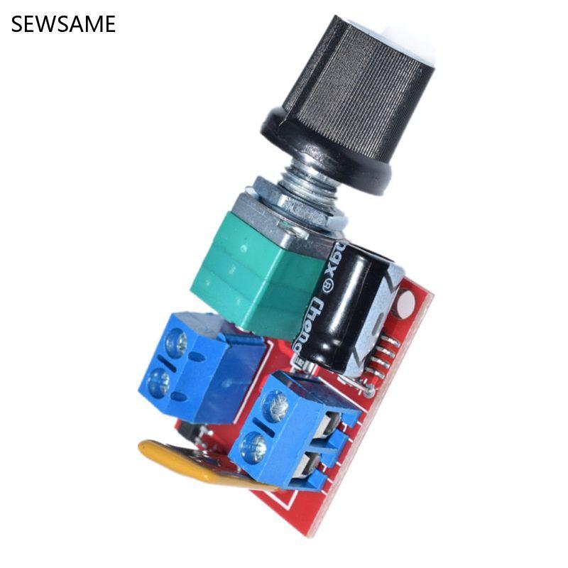 SEWSAME PWM DC Motor Control Supply Motor Speed Controller DC3V-35V Max 5A