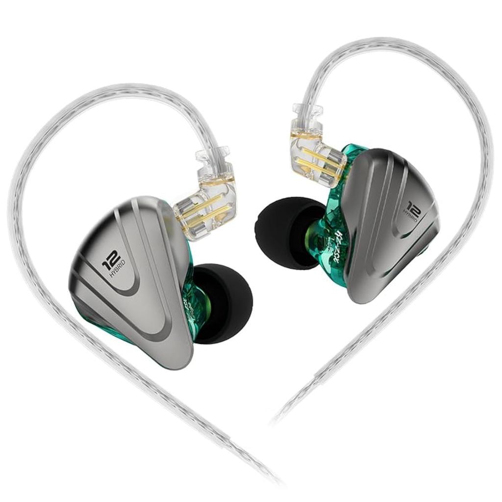 KZ Hybrid & Dynamic IEMs ZS10 PRO X ZS12 Pro X ZSX Castor DQS Earphones