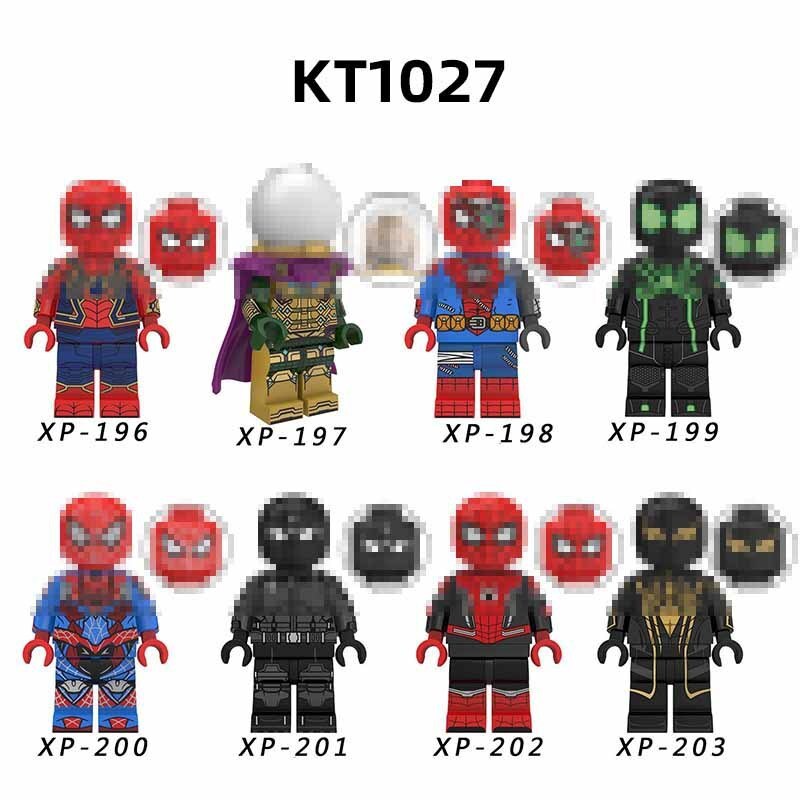 Core XP196-203 Superhero Series Building Block Fig Core XP196-203 Superhero Series Building Block Mi