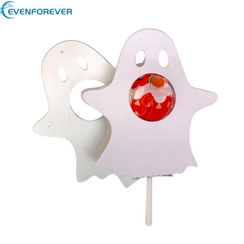 EV Halloween Ghost Lollipop Holder Cutting Dies Birthday Greeting Card