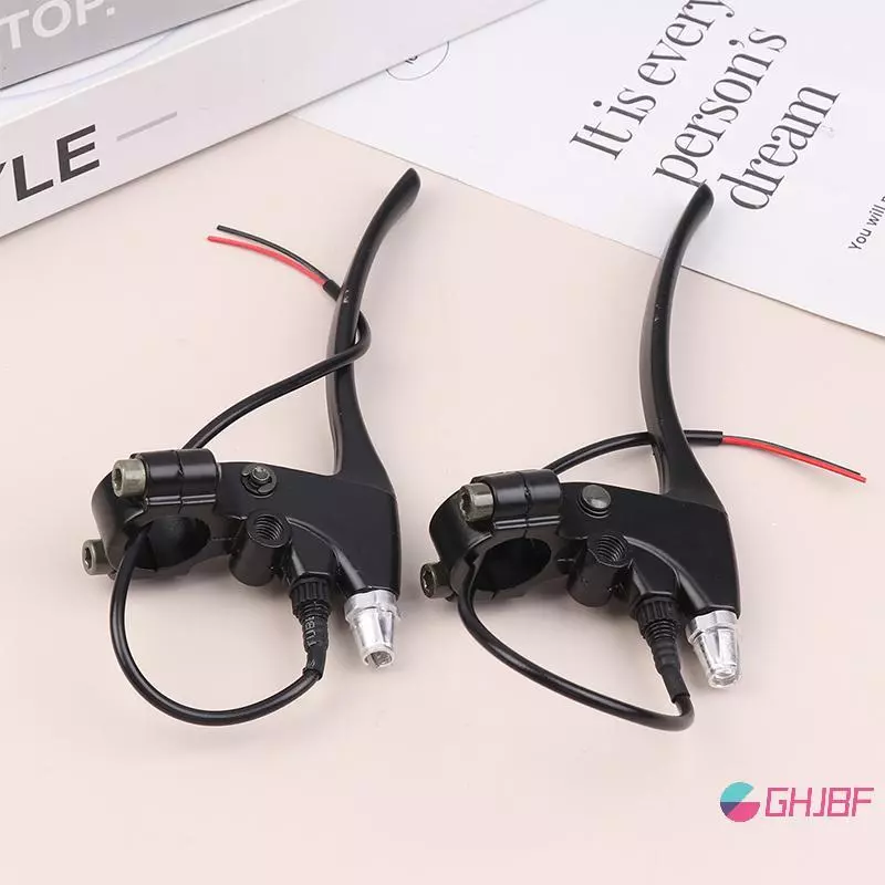 GHJBF] 1 คู่ E-Bike ด้านหลังเบรคคันโยกเบรคไฟฟ้าขี่จักรยานอุปกรณ์เสริมจักรยานขี่เครื่องมือเบรค ssnknnn nood