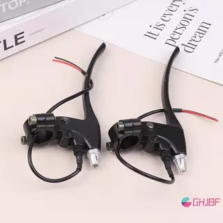 GHJBF] 1 คู่ E-Bike ด้านหลังเบรคคันโยกเบรคไฟฟ้าขี่จักรยานอุปกรณ์เสริมจักรยานขี่เครื่องมือเบรค ssnknnn nood
