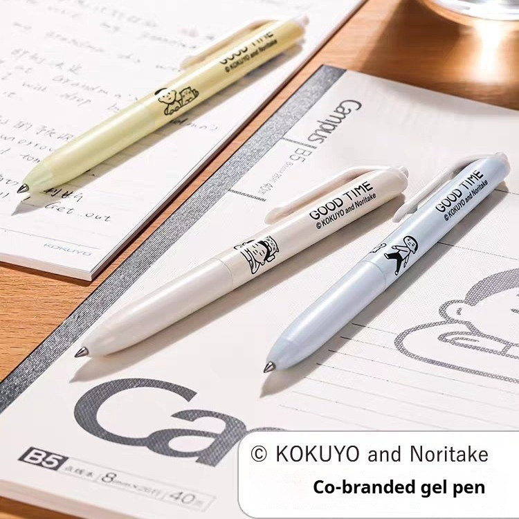 Kokuyo Noritake Co Brand ViviDRY ปากกาเจลแบบกด 0.5