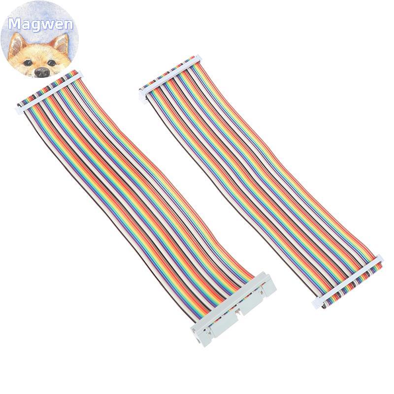 Magwen Raspberry Pi 40 Pin GPIO สายไฟสําหรับ Raspberry Pi 4B/3B GPIO บอร์ด TH