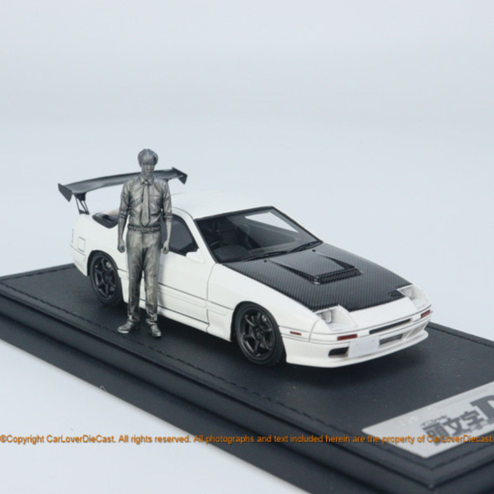 IG 43 INITIAL D Mazda Savanna RX-7 Infini (FC3S) สีขาว