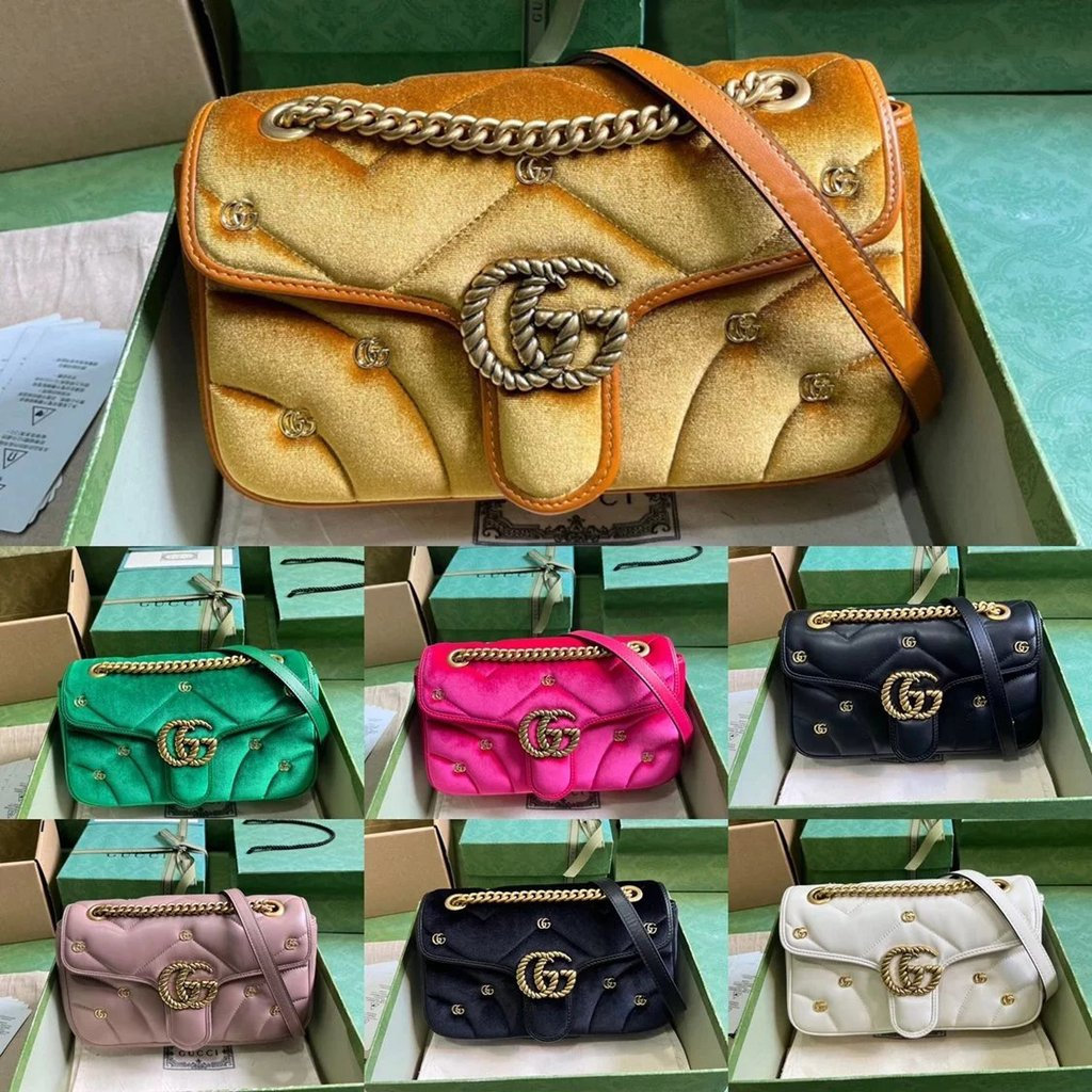 Gucci Mini Shoulder Bag Chain Bag Medium Shoulder Bag Love Bag L1OK