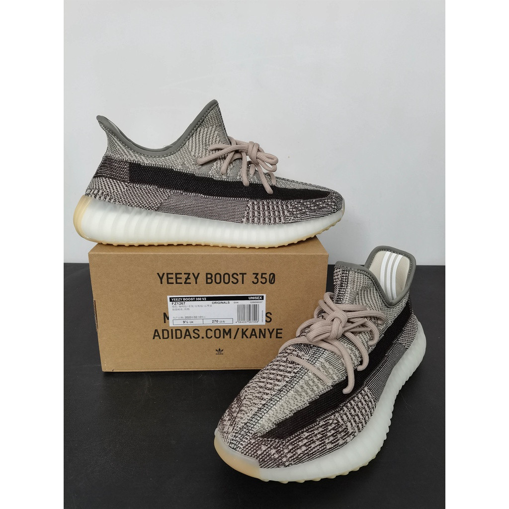 UA แบทช์ Yeezy 350 v2 Zyon, FZ1267 รองเท้าสําหรับผู้ชายและผู้หญิงขนาด 36-47