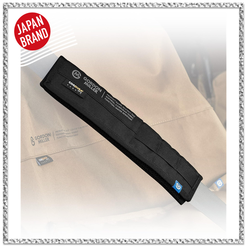 GORDON MILLER Cordura Seatbelt Pad【Made in Japan】