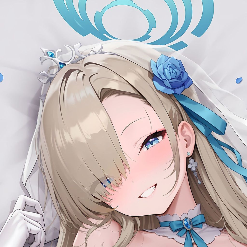 หมอน Dakimakura อะนิเมะ Blue Archive Asuna Ichinose พิมพ์สองด้าน ขนาดชีวิต