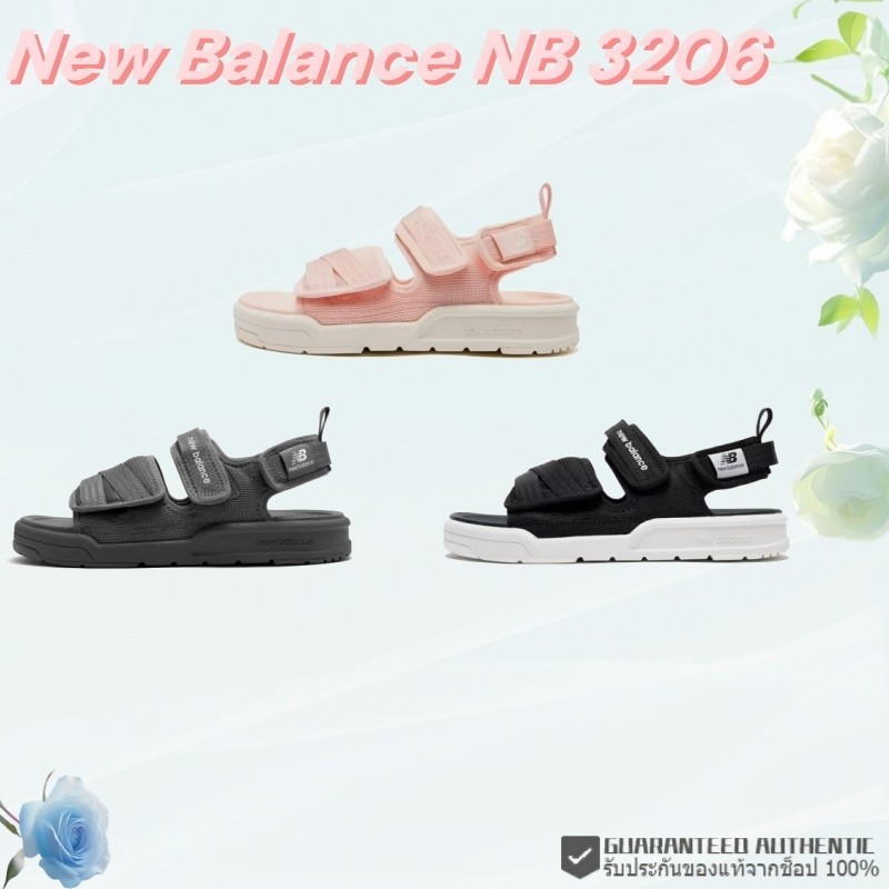 💯%🔥พร้อมส่ง🔥✨⭐️New Balance NB 3206/" Static Refective "（SDL3206F）（ SDL3206I）（ SDL3206K）รองเท้าแตะจริ