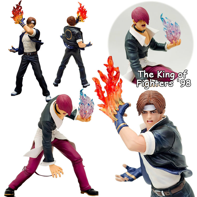 The King of Fighters 98 รุ่นเครื่องประดับ Yagami Iori Kyo Kusanagi Action Figure Collection ของเล่น