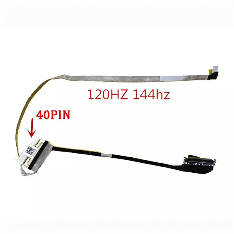 INew Original แล็ปท็อปสาย LCD สําหรับ DELL G3 3500 G5 5500 5505 144Hz 120Hz 450.0K702.0001 01F2KR-