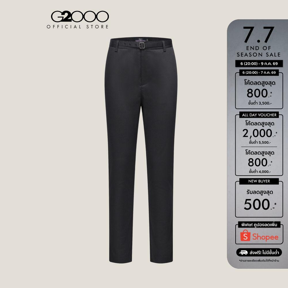 G2000 กางเกงขายาวสำหรับผู้หญิง Ankle Skinny Shape รุ่น 5126206899 BLACK