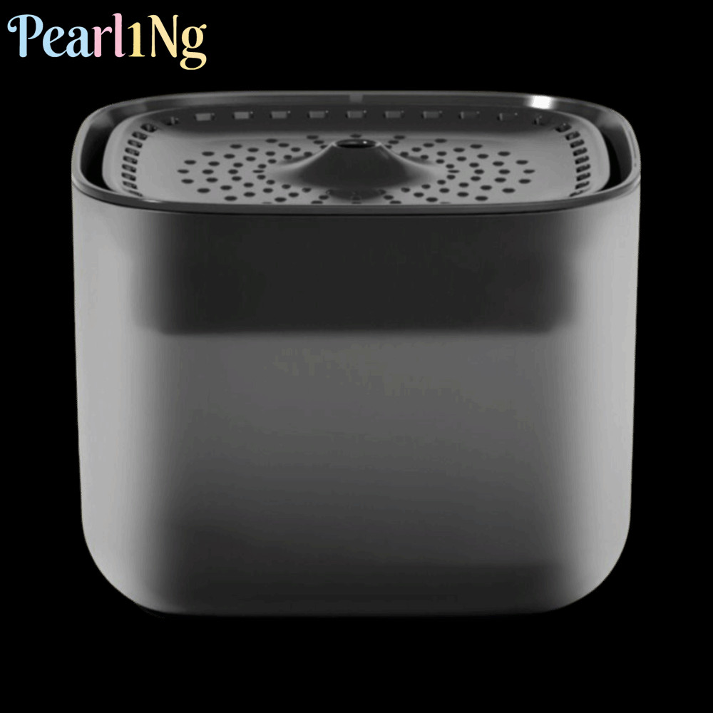 PEARLTH น้ําพุแมว มีปั๊มและตัวกรอง ชาร์จ USB น้ําพุสัตว์เลี้ยง, ประหยัดพลังงานอัตโนมัติหมุนเวียน 3 ลิตรตู้น้ําสัตว์เลี้ยง