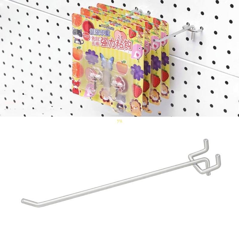 ตะขอ Pegboard เหล็ก yu สําหรับแขวนเครื่องมือและอุปกรณ์หนักที่ปลอดภัย