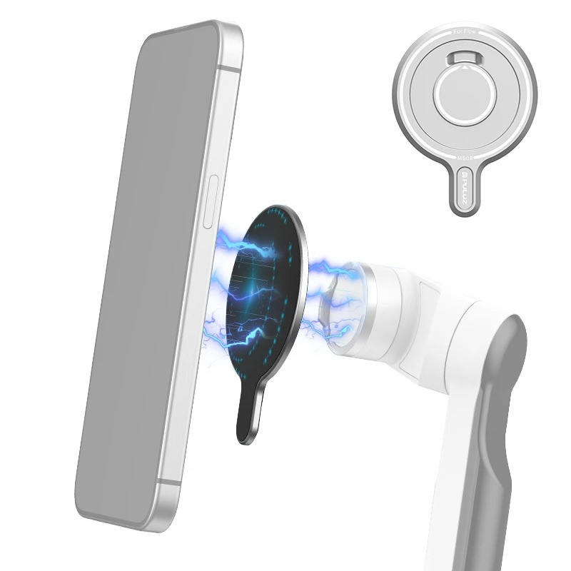 PULUZ Magnetic Attraction สําหรับ Insta360 Flow Gimbal อะแดปเตอร์แม่เหล็กฐานสําหรับ Insta360 Flow กล