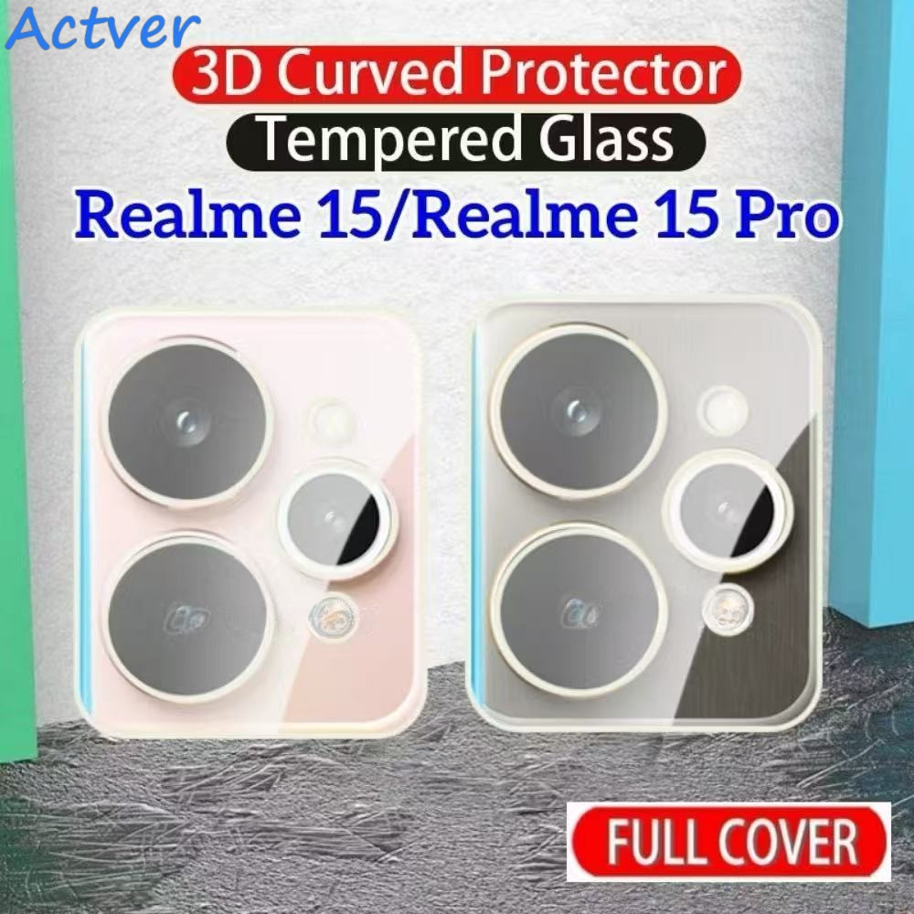 [ส่งจากไทย]Realme16Pro 16ProPlus Realme15/15 Pro/9/9 Pro/Realme C85 C55 C51 ป้องกันเลนส์กล้องมองหลัง แบบครอบคลุมเต็ม