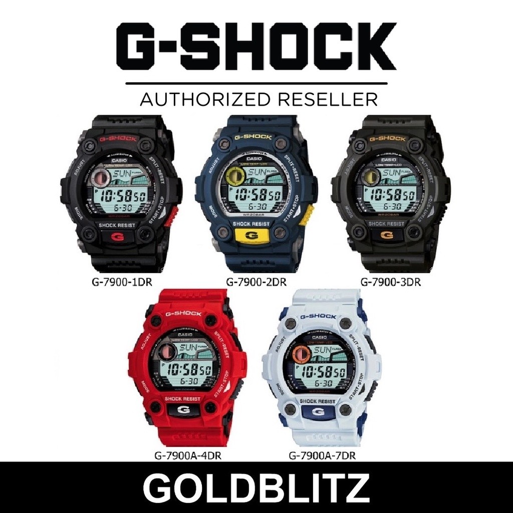เหมาะสําหรับ g-shock DIGITAL G-7900-1 นาฬิกาสปอร์ต G-7900-2 G-7900-3 G-7900A-4 G-7900A-7 สายนาฬิกาเร