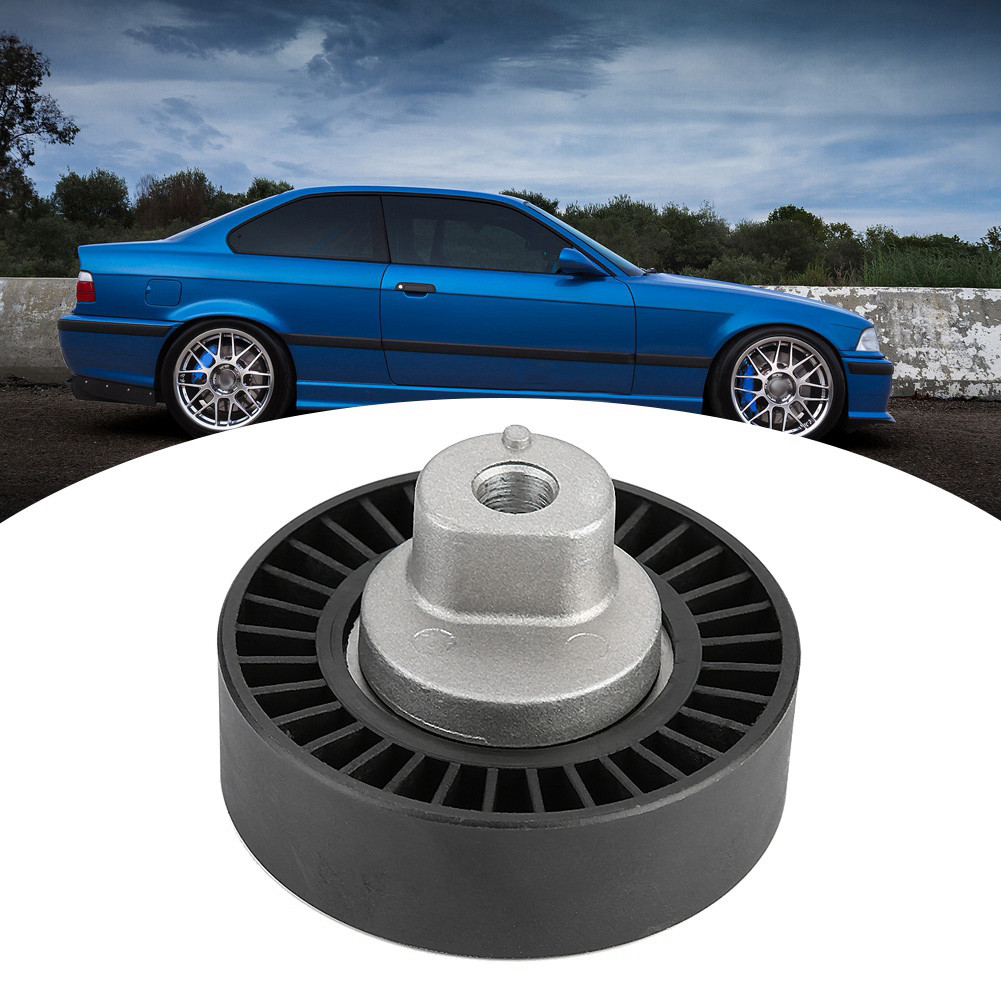 LUCKORDANO E36 E46 E39 X5 Z3 Z4 Dedicated Belt Tensioner Pulley with Offset Hole OE Number 112817481