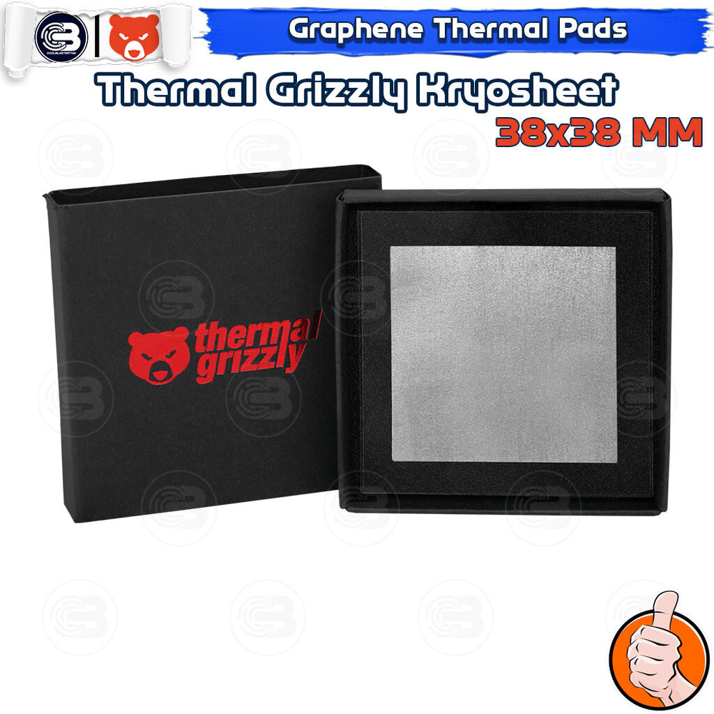 [CoolBlasterThai] Thermal Grizzly KryoSheet Graphene Thermal Pad 38x38x0.2 mm.