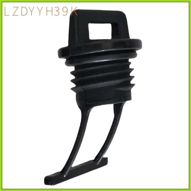 [lzdyyh39k] M19 ปลั๊กระบายน้ํา Canoe Tail End Parts Tool ไนลอนสีดําเรือท่อระบายน้ําปลั๊กสําหรับ Kaya