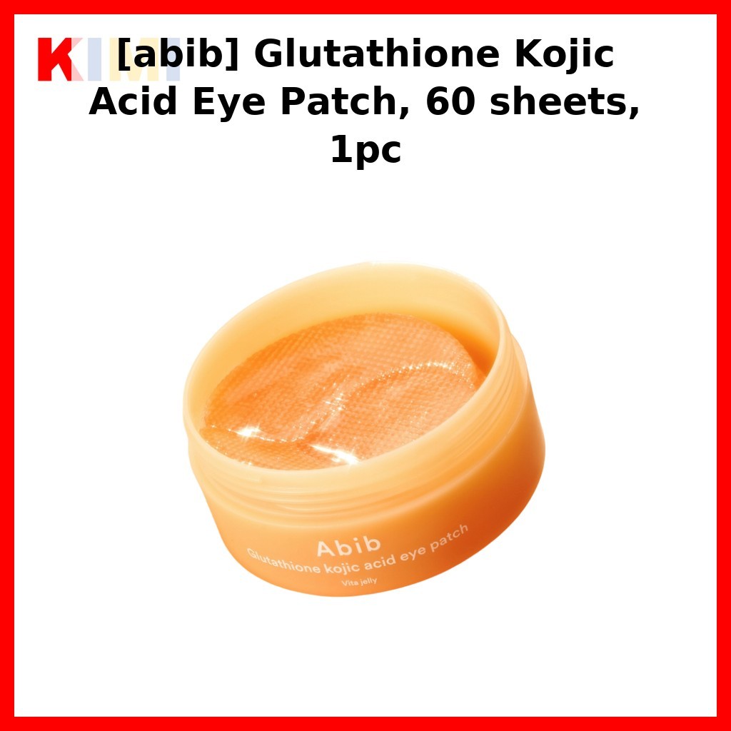 [ab] Glutathione Kojic Acid Eye Patch 60 แผ่น 1pc / Korean Eye Patch / Dark Circle Treatment by Busa