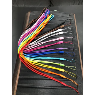 สายถักกลม หน่วยละ5เส้น 14สี ส่งด่วน สายคล้องคอ / สายคล้องโทรศัพท์ 40 ซม. คุณภาพดี