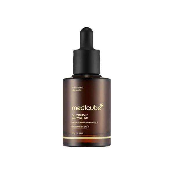 Medicube AGE-R Glow Serum - Antioxidant & Elasticity Care Serum for 24Hr Pure Radiance, Korean Glass