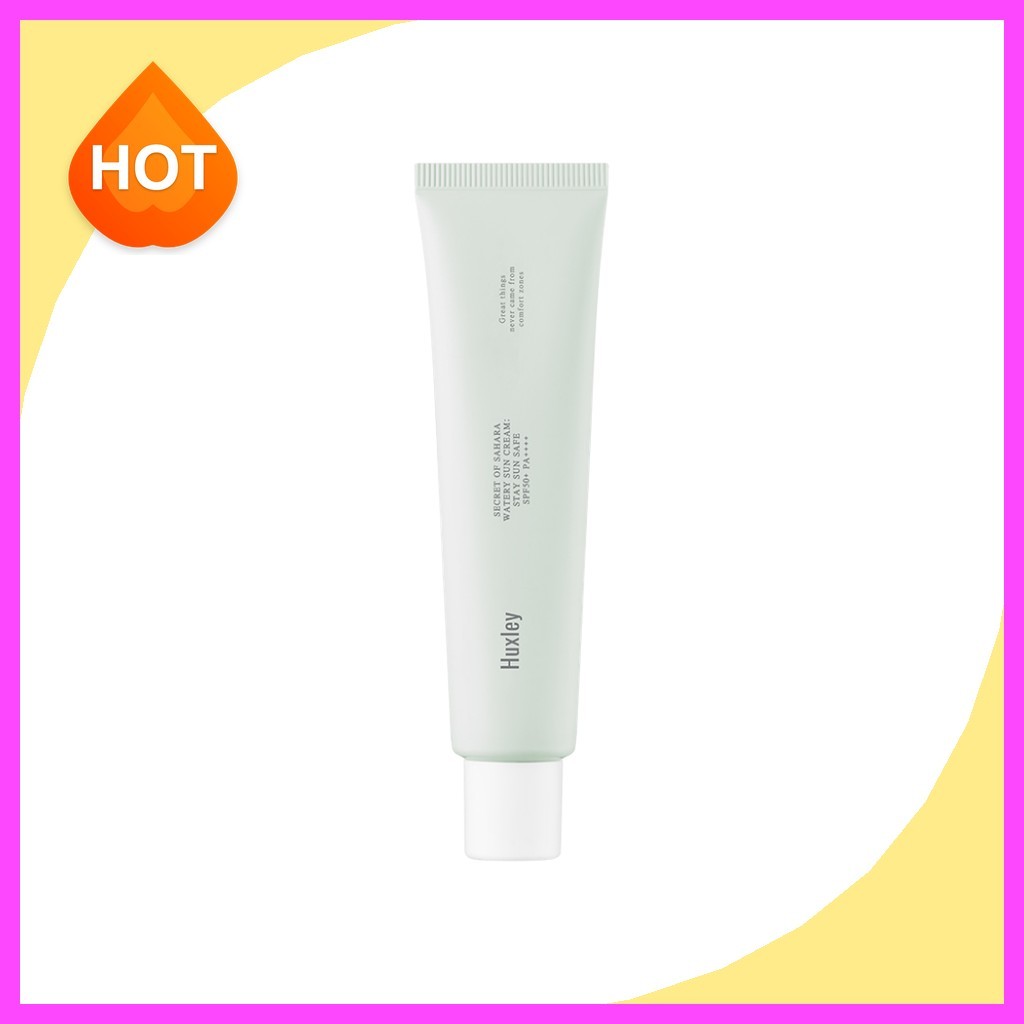 [huxley] Waterful Sun Cream Stay Safe, 70ml, 1 ชิ้น / Korean Sun Cream / สูตรบางเบา / ของแท้ 100% โด