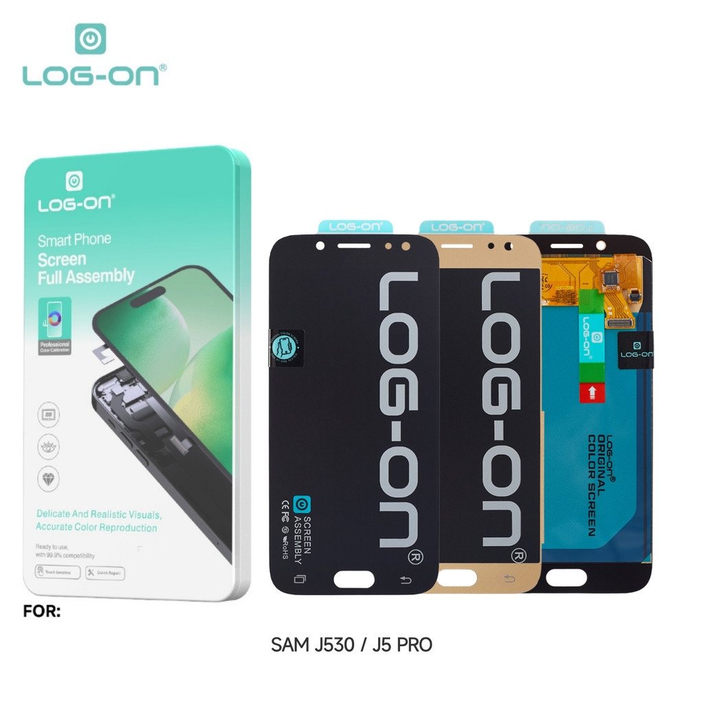 LCD LOG บนสําหรับ SAMSUNG J5 PRO (J530) FULLSET TOUCHSCREEN