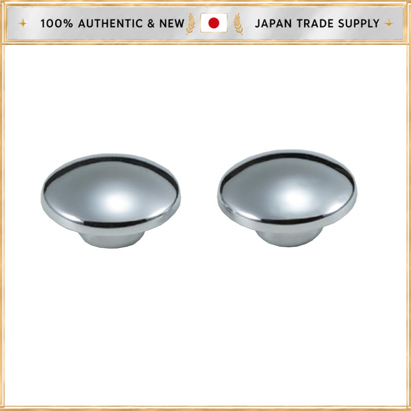 TANAX NAPOLEON Mirror Bolt Caps - Chrome and Black Options, 8mm Hex Key Compatible, 10mm Bolt Compat
