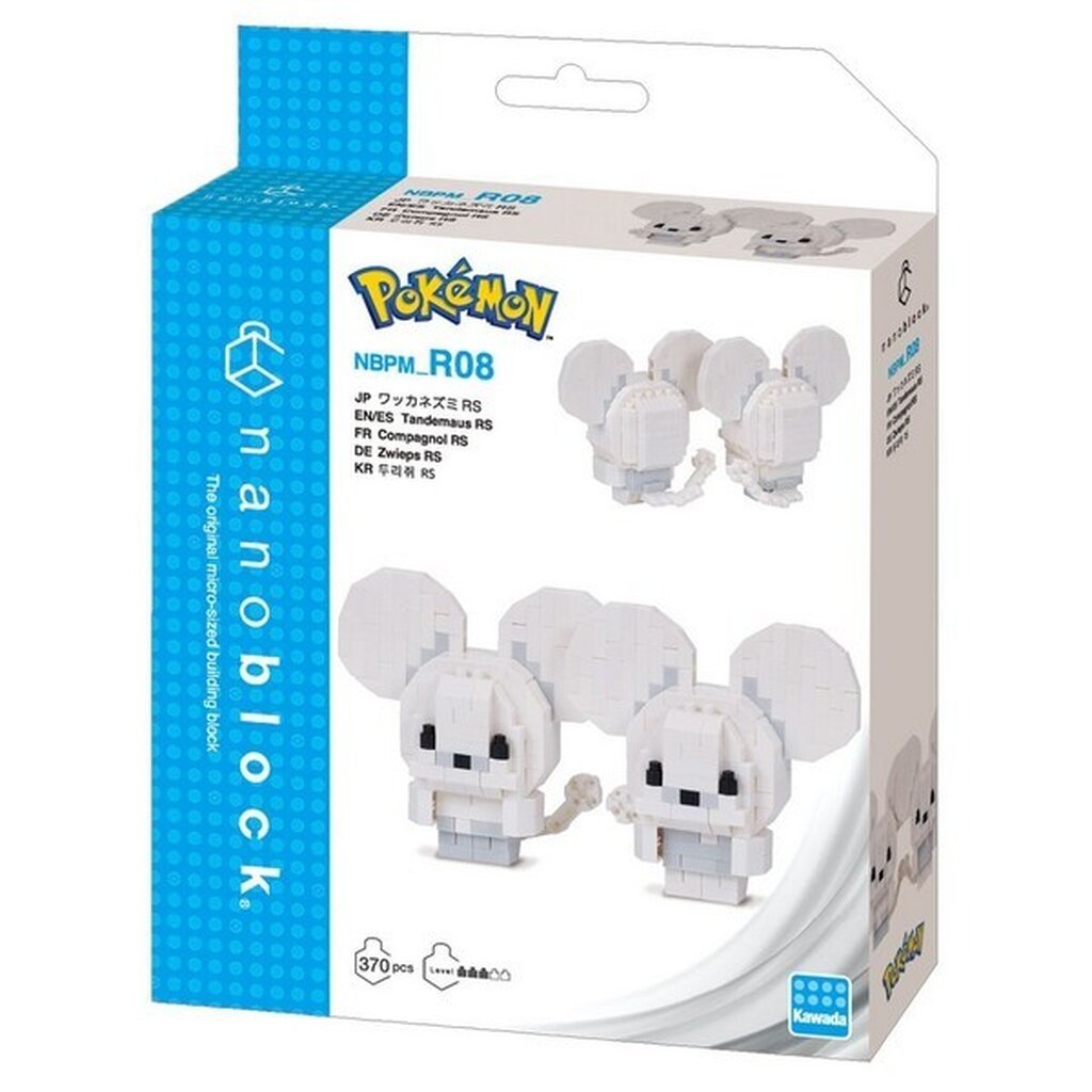 Kawada nanoblock Pokemon NBPM_R08 Tandemaus RS 4972825229040 (นาโนบล็อค)