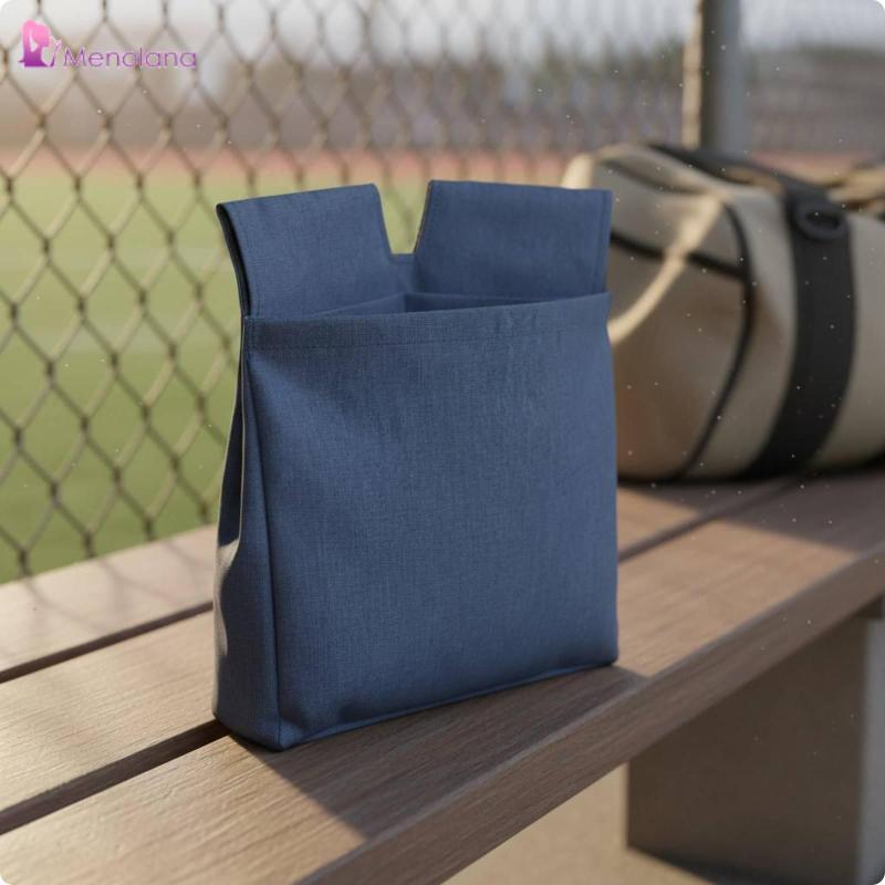 [Menolana] Baseball Umpire Bag ผ้า Oxford Umpire Ball Bag กระเป๋าอุปกรณ์เบสบอลฐานกว้างสําหรับ Umpire