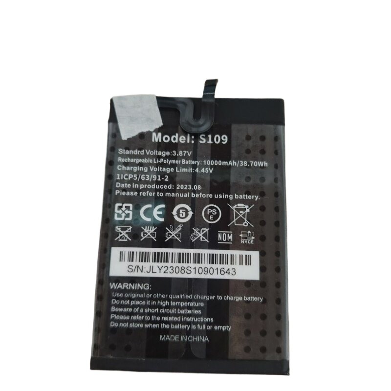 เหมาะสําหรับ oukitel oukitel wp22 แบตเตอรี่โทรศัพท์มือถือ oukitel S109 ยี่ห้อใหม่แบตเตอรี่ 1,000 mAh