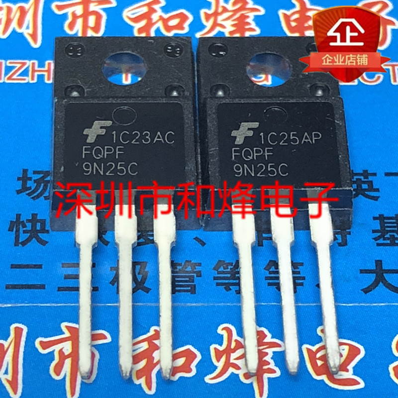10 ชิ้น FQPF9N25C TO-220F 250V 8.8A วิทยุไตรโอด
