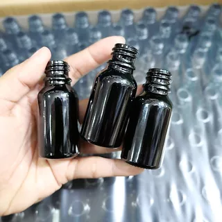[COSS] ขวดแก้วดรอปเปอร์สีดำ แพ็ก 100 ชิ้น ขนาด 5–100ml ขวดหยดเซรั่ม ขวดออยล์ ขวดเครื่องสำอาง หัวบีบหยด ราคาส่ง พร้อมส่ง