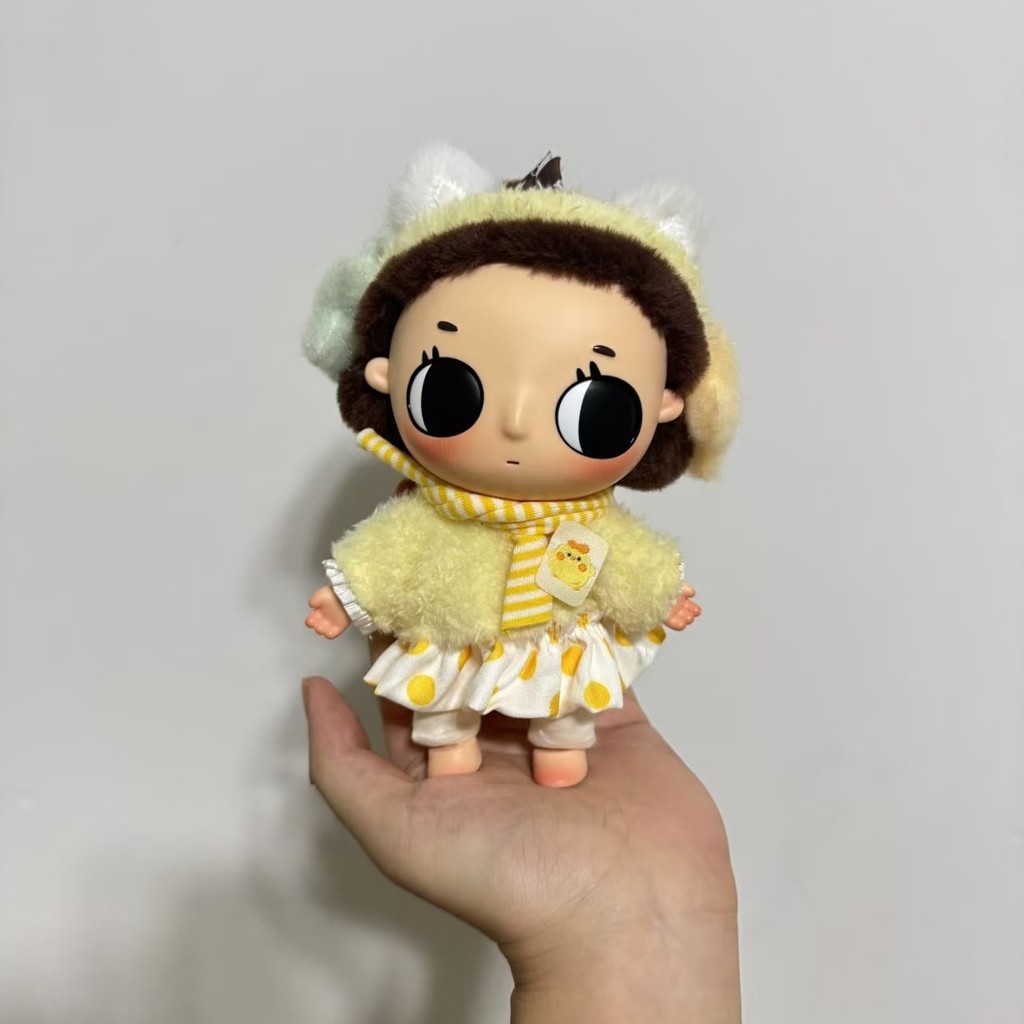 สําหรับเสื้อผ้าตุ๊กตาซีรีส์ Nyota Little Moments Warm Sun V1 V2 ชุดสีเหลือง