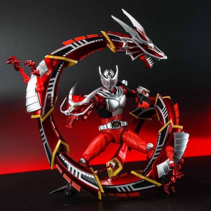 Ace Studio FRS Kamen Rider Dragon Rider RYUKI Warriors Dragon Heisei Assembly Model Sheet Spray