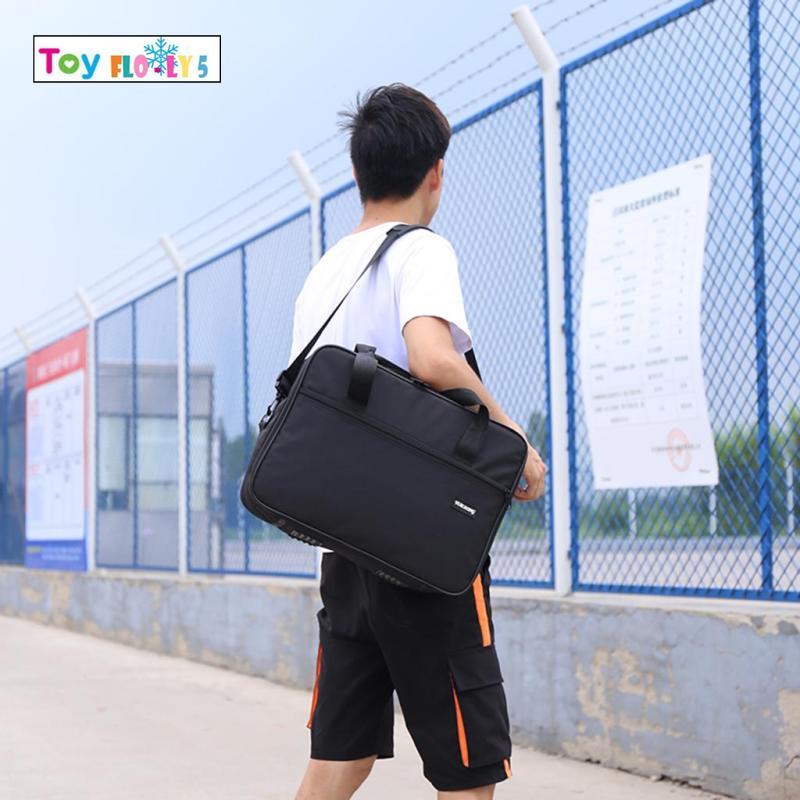 [Flurishroly5] กระเป๋าเบาะกลองเบสบุนวมหนา Soft Case 16x12x7.5 นิ้วสีดําทั้งหมด