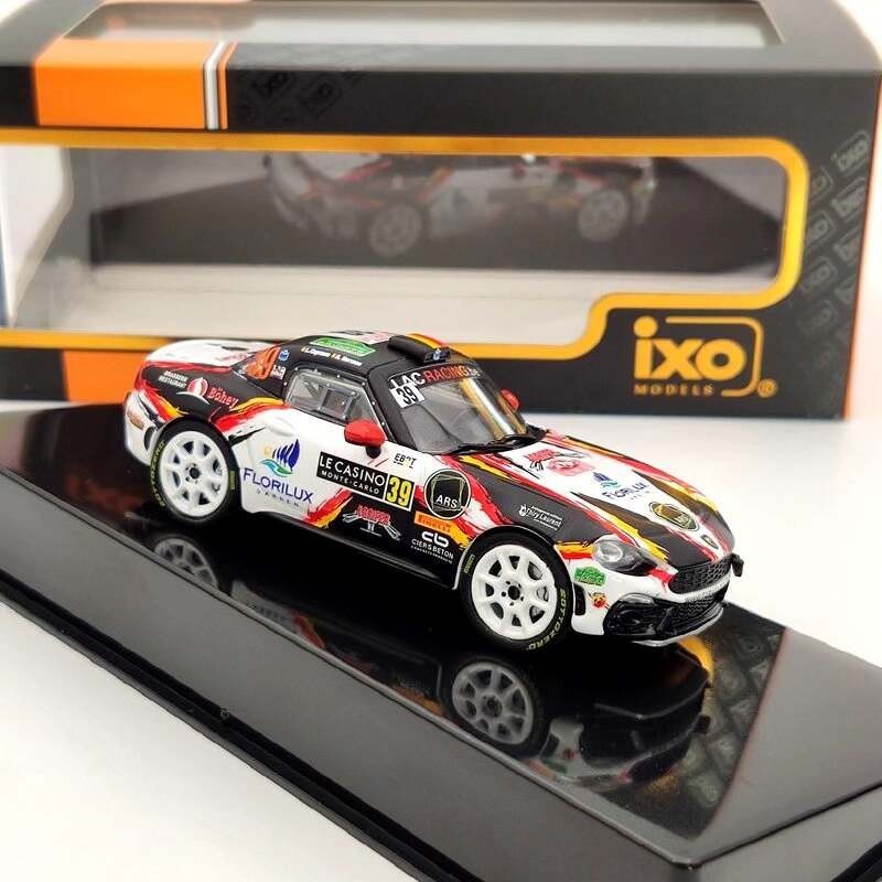 IXO Fiat Fiat Abarth Abarth Abarth 124 RGT Rallye Monte-Carlo Monte Carlo Rally 2020 #391/43 สี As P